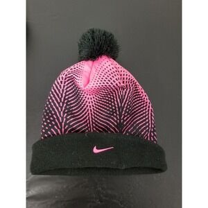 Kids pink nike stocking cap